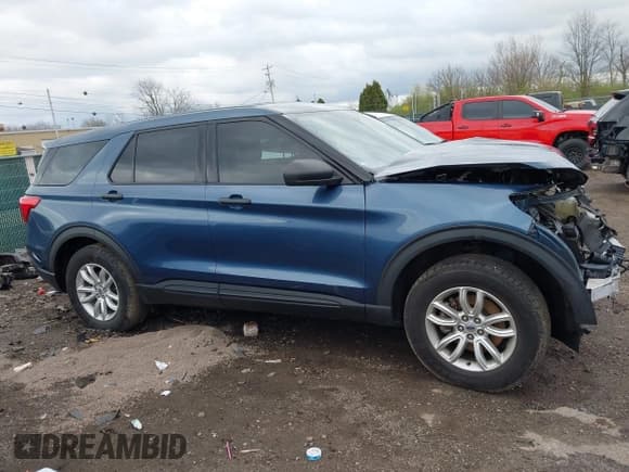 ✅ 2020 Ford Explorer • VIN: 1FMSK8BH8LGC23575 • Lot: 41944018. Listed on IAAI with 107,427 mi. Free auction sales archive from the USA and detailed vehicle history report at DreamBid. Image 14.