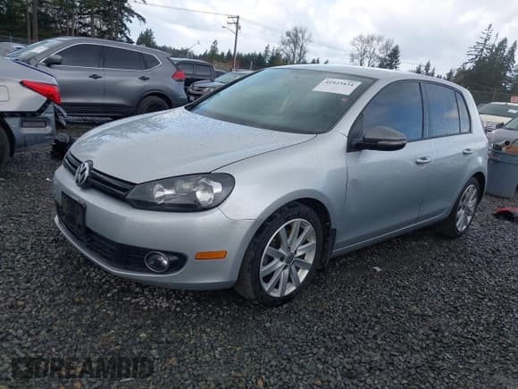 ✅ 2013 Volkswagen Golf TDI • VIN: WVWDM7AJ5DW083014 • Lot: 41923434. Listed on IAAI with 180,288 mi. Free auction sales archive from the USA and detailed vehicle history report at DreamBid. Image 2.