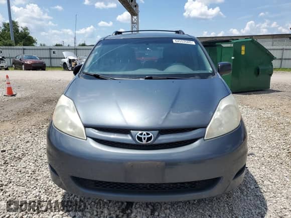 2009 Toyota Sienna LE with VIN 5TDBK23C59S026009, listed as a Copart auction lot 64553505 with 187,214 mi miles and Salvage title. Bid and sale history available at DreamBid. Image 5.