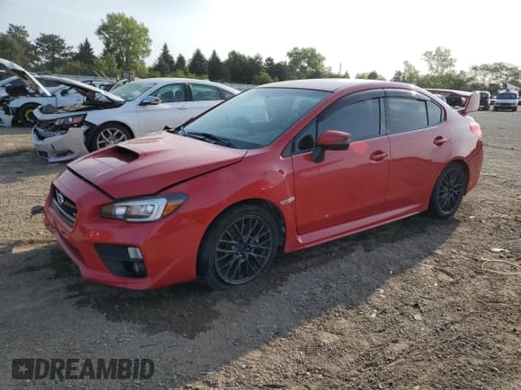 ✅ 2017 Subaru WRX STI • VIN: JF1VA2V60H9834570 • Lot: 71701305. Listed on Copart with 96,074 mi. Free auction sales archive from the USA and detailed vehicle history report at DreamBid. Image 1.