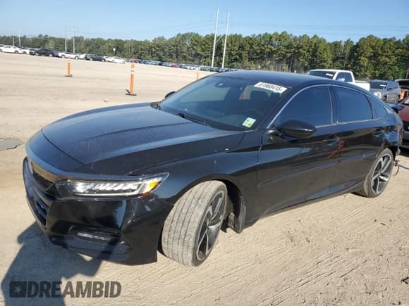 ✅ 2019 Honda Accord Sport • VIN: 1HGCV2F36KA002989 • Лот: 81960415. Опубликован ранее на Copart с пробегом 151 783 миль. Бесплатный доступ к архиву аукционных продаж из США и подробный отчёт об истории автомобиля на DreamBid. Изображение 1.