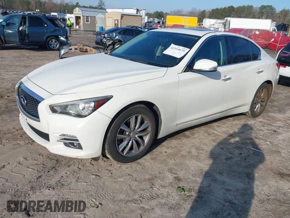 ✅ 2017 Infiniti Q50 Premium • VIN: JN1CV7AR7HM681933 • Лот: 41514675. Опубликован ранее на IAAI с пробегом 102 310 миль. Бесплатный доступ к архиву аукционных продаж из США и подробный отчёт об истории автомобиля на DreamBid. Изображение 2.