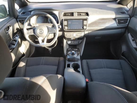 ✅ 2022 Nissan LEAF SV • VIN: 1N4AZ1CV9NC561154 • Lot: 86182965. Listed on Copart with 23,639 mi. Free auction sales archive from the USA and detailed vehicle history report at DreamBid. Image 8.