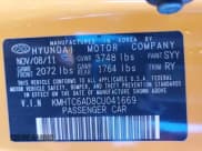 ✅ 2012 Hyundai Veloster w/Gray Int • VIN: KMHTC6AD8CU041669 • Lot: 78467884. Listed on Copart with 135,553 mi. Free auction sales archive from the USA and detailed vehicle history report at DreamBid. Image 12.