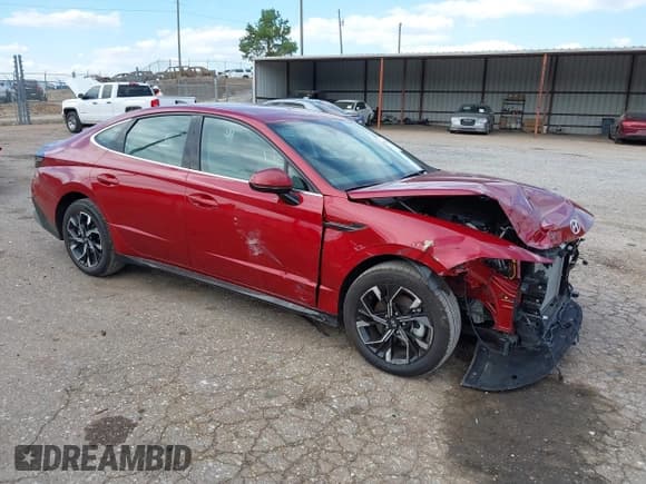 ✅ 2024 Hyundai Sonata SEL • VIN: KMHL64JA5RA379669 • Лот: 40293187. Опубликован ранее на IAAI с пробегом 10 203 миль. Бесплатный доступ к архиву аукционных продаж из США и подробный отчёт об истории автомобиля на DreamBid. Изображение 1.