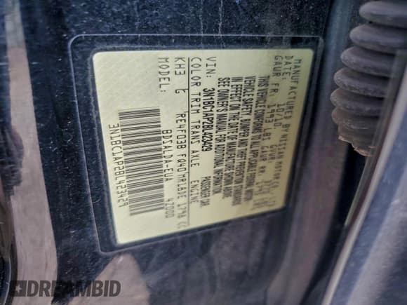 ✅ 2011 Nissan Versa S • VIN: 3N1BC1AP2BL423429 • Лот: 94353365. Опубликован ранее на Copart с пробегом 56 880 миль. Бесплатный доступ к архиву аукционных продаж из США и подробный отчёт об истории автомобиля на DreamBid. Изображение 12.