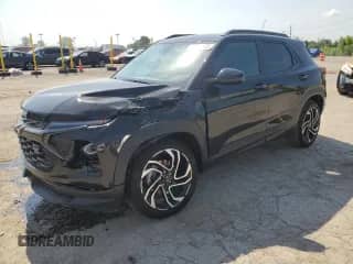 2025 Chevrolet TrailBlazer RS с VIN KL79MTSL9SB071058, выставлен на аукционе Copart как лот 61712595 с пробегом 4 361 миль миль и Списание • Salvage title. История ставок и продаж доступна на DreamBid. Изображение 1.