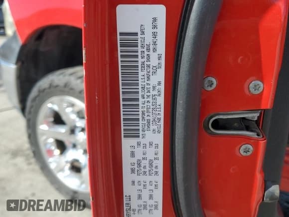 ✅ 2009 Dodge 1500 SLT • VIN: 1D3HV13T29J531876 • Lot: 48818165. Listed on Copart with 159,627 mi. Free auction sales archive from the USA and detailed vehicle history report at DreamBid. Image 12.