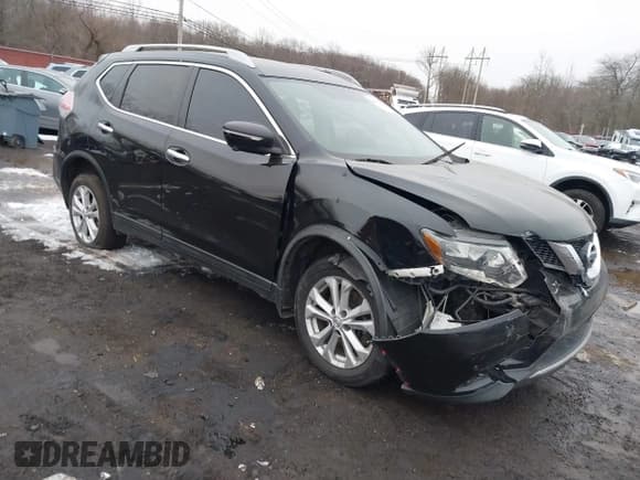 ✅ 2014 Nissan Rogue S • VIN: 5N1AT2MK1EC802027 • Лот: 41554356. Опубликован ранее на IAAI с пробегом 178 384 миль. Бесплатный доступ к архиву аукционных продаж из США и подробный отчёт об истории автомобиля на DreamBid. Изображение 1.