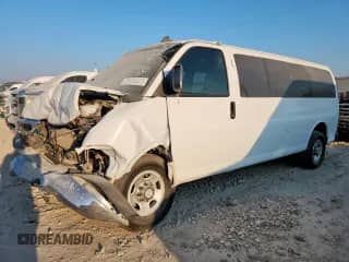2016 Chevrolet Express Passenger LT с VIN 1GAZGPFG8G1191020, выставлен на аукционе Copart как лот 70496525 с пробегом 162 520 миль миль и Списание • Salvage title. История ставок и продаж доступна на DreamBid. Изображение 1.