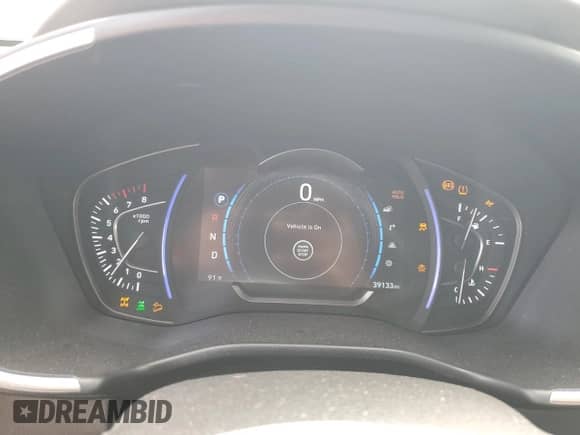 2019 Hyundai Santa Fe Limited with VIN 5NMS5CAA3KH081114, listed as a Copart auction lot 70002165 with 39,133 mi miles and Salvage title. Bid and sale history available at DreamBid. Image 9.