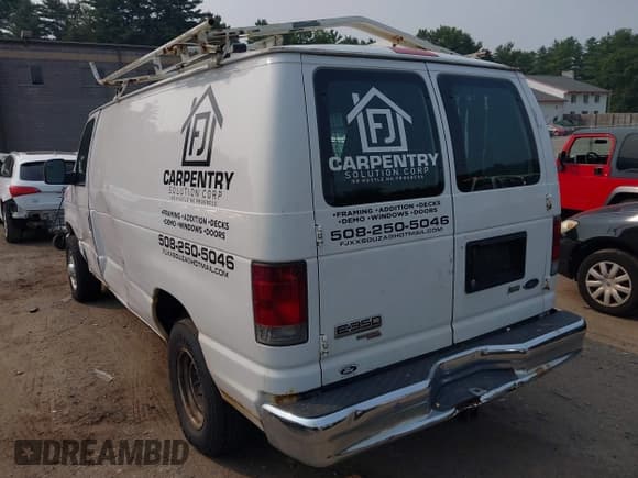 ✅ 2011 Ford Econoline Cargo Commercial • VIN: 1FTSE3EL3BDA08183 • Лот: 42893861. Опубликован ранее на IAAI с пробегом 232 872 миль. Бесплатный доступ к архиву аукционных продаж из США и подробный отчёт об истории автомобиля на DreamBid. Изображение 3.