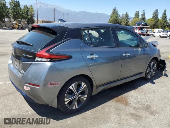 ✅ 2020 Nissan LEAF SV Plus • VIN: 1N4BZ1CP3LC302145 • Lot: 66939145. Listed on Copart with Not provided. Free auction sales archive from the USA and detailed vehicle history report at DreamBid. Image 3.