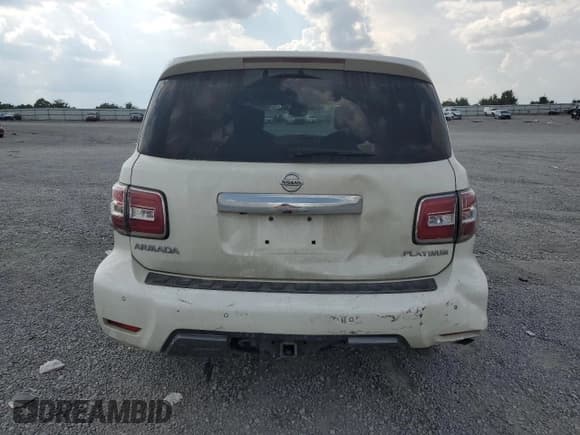 ✅ 2019 Nissan Armada Platinum • VIN: JN8AY2NE9K9755745 • Lot: 69313685. Listed on Copart with 122,834 mi. Free auction sales archive from the USA and detailed vehicle history report at DreamBid. Image 6.