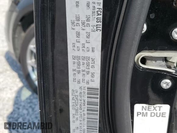 ✅ 2018 Dodge Journey GT • VIN: 3C4PDCEG4JT380913 • Lot: 87470565. Wystawiony na Copart z przebiegiem 143 802 mil. Bezpłatny archiwum sprzedaży aukcyjnych z USA i szczegółowy raport historii pojazdu na DreamBid. Zdjęcie 13.