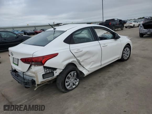 ✅ 2020 Hyundai Accent SE • VIN: 3KPC24A68LE103549 • Лот: 58246124. Опубликован ранее на Copart с пробегом 45 964 миль. Бесплатный доступ к архиву аукционных продаж из США и подробный отчёт об истории автомобиля на DreamBid. Изображение 3.
