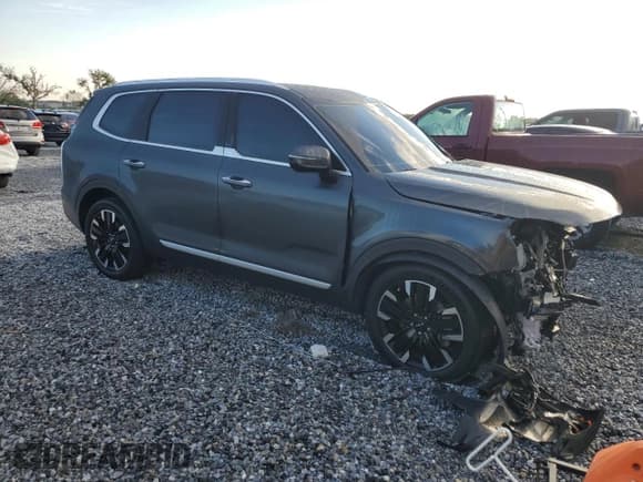 ✅ 2023 Kia Telluride SX Prestige • VIN: 5XYP5DGC4PG329327 • Lot: 70406165. Listed on Copart with 45,388 mi. Free auction sales archive from the USA and detailed vehicle history report at DreamBid. Image 4.