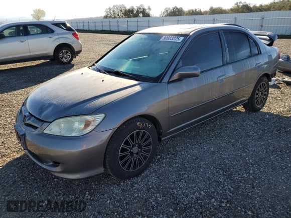✅ 2005 Honda Civic EX • VIN: 2HGES26735H578954 • Lot: 90923225. Wystawiony na Copart z przebiegiem 247 808 mil. Bezpłatny archiwum sprzedaży aukcyjnych z USA i szczegółowy raport historii pojazdu na DreamBid. Zdjęcie 1.