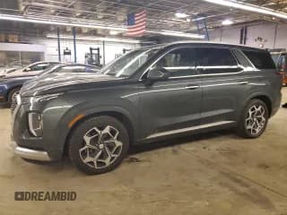 ✅ 2021 Hyundai Palisade Calligraphy • VIN: KM8R7DHE2MU326760 • Лот: 86547744. Опубликован ранее на Copart с пробегом 60 080 миль. Бесплатный доступ к архиву аукционных продаж из США и подробный отчёт об истории автомобиля на DreamBid. Изображение 1.