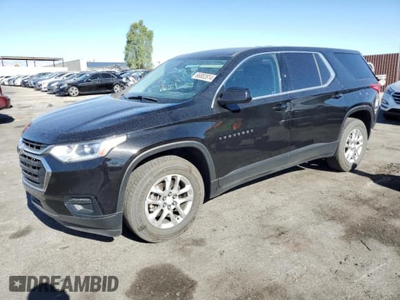 ✅ 2020 Chevrolet Traverse LS • VIN: 1GNERFKW1LJ142279 • Lot: 66882814. Wystawiony na Copart z przebiegiem 91 958 mil. Bezpłatny archiwum sprzedaży aukcyjnych z USA i szczegółowy raport historii pojazdu na DreamBid. Zdjęcie 1.