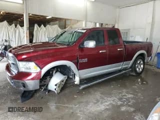 ✅ 2017 Ram 1500 Laramie • VIN: 1C6RR7JT8HS504348 • Lot: 62140025. Listed on Copart with 42,474 mi. Free auction sales archive from the USA and detailed vehicle history report at DreamBid. Image 1.