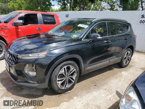 ✅ 2020 Hyundai Santa Fe Limited • VIN: 5NMS53AA1LH199275 • Lot: 55498364. Wystawiony na Copart z przebiegiem 50 091 mil. Bezpłatny archiwum sprzedaży aukcyjnych z USA i szczegółowy raport historii pojazdu na DreamBid. Zdjęcie 1.
