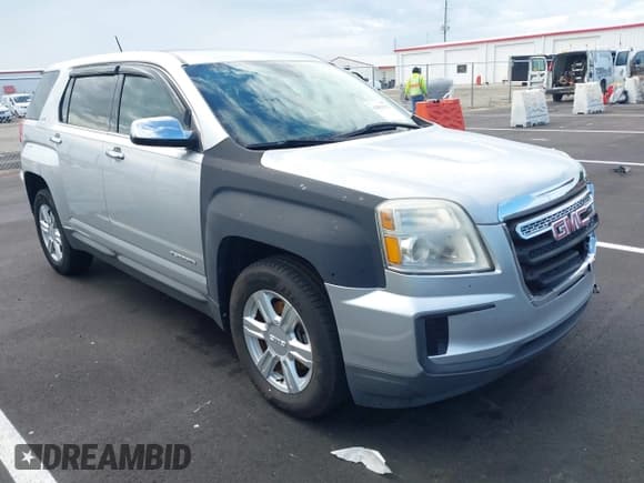 ✅ 2016 GMC Terrain SLE • VIN: 2GKALMEK3G6244857 • Lot: 42893012. Listed on IAAI with 142,884 mi. Free auction sales archive from the USA and detailed vehicle history report at DreamBid. Image 1.