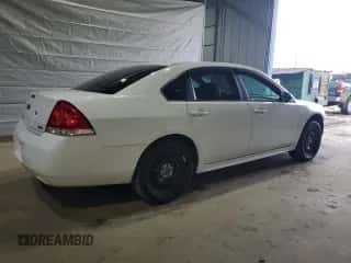 2013 Chevrolet Impala Police with VIN 2G1WD5E36D1267533, listed as a Copart auction lot 48659915 with 72,716 mi miles and Salvage title. Bid and sale history available at DreamBid. Image 3.