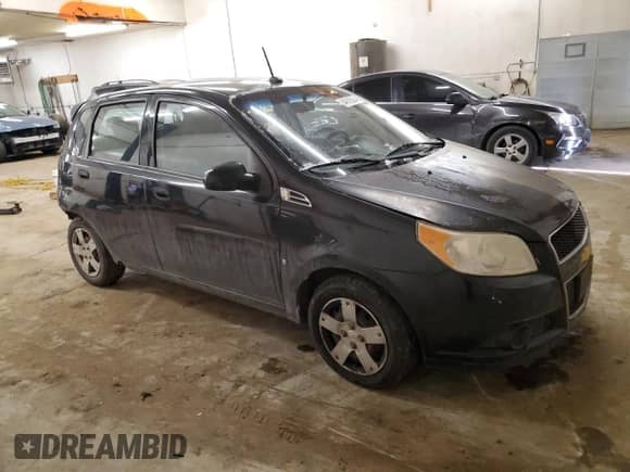 2009 Chevrolet Aveo 1LT z VIN KL1TD66E29B382239, wystawiony jako Copart lot #84916034 z przebiegiem 90 803 mil mil oraz Szkoda całkowita • Salvage title. Historia ofert i sprzedaży dostępna na DreamBid. Obrazek 4.