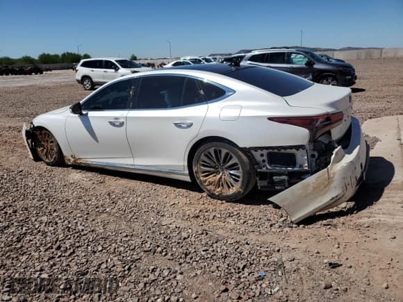 ✅ 2023 Lexus LS 500 • VIN: JTHD51FF4P5019375 • Лот: 80172805. Опубликован ранее на Copart с пробегом 20 005 миль. Бесплатный доступ к архиву аукционных продаж из США и подробный отчёт об истории автомобиля на DreamBid. Изображение 2.