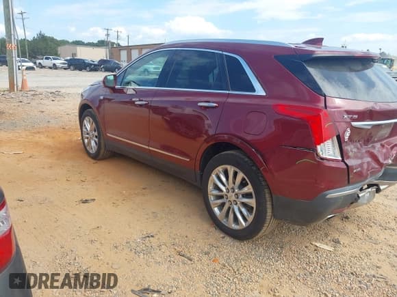 ✅ 2017 Cadillac XT5 Platinum AWD • VIN: 1GYKNFRS3HZ167469 • Lot: 43147738. Listed on IAAI with 129,464 mi. Free auction sales archive from the USA and detailed vehicle history report at DreamBid. Image 3.