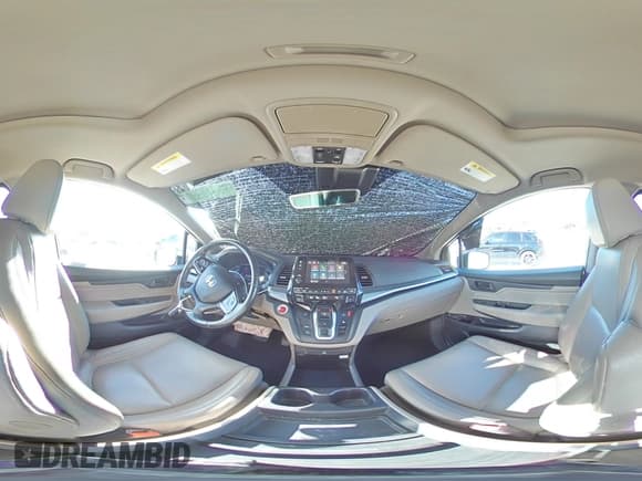 ✅ 2019 Honda Odyssey EX-L • VIN: 5FNRL6H7XKB004158 • Lot: 95319985. Listed on Copart with 78,769 mi. Free auction sales archive from the USA and detailed vehicle history report at DreamBid. Image 15.