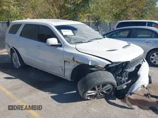 2021 Dodge Durango R/T with VIN 1C4SDJCT5MC573649, listed as a IAAI auction lot 40287973 with Not provided miles and . Bid and sale history available at DreamBid. Image 1.