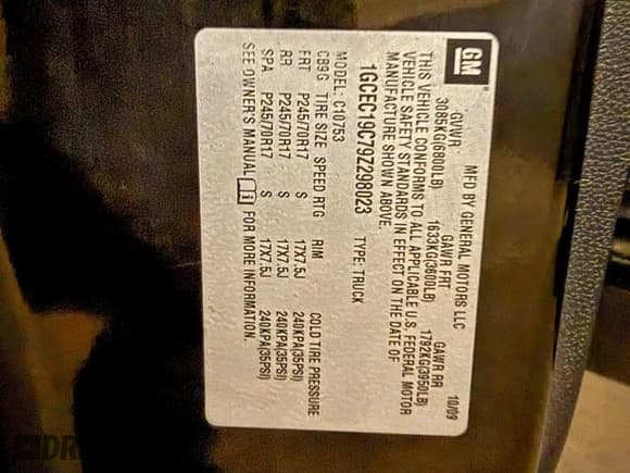 ✅ 2009 Chevrolet Silverado 1500 LS • VIN: 1GCEC19C79Z298023 • Лот: 95314035. Опубликован ранее на Copart с пробегом 167 033 миль. Бесплатный доступ к архиву аукционных продаж из США и подробный отчёт об истории автомобиля на DreamBid. Изображение 10.