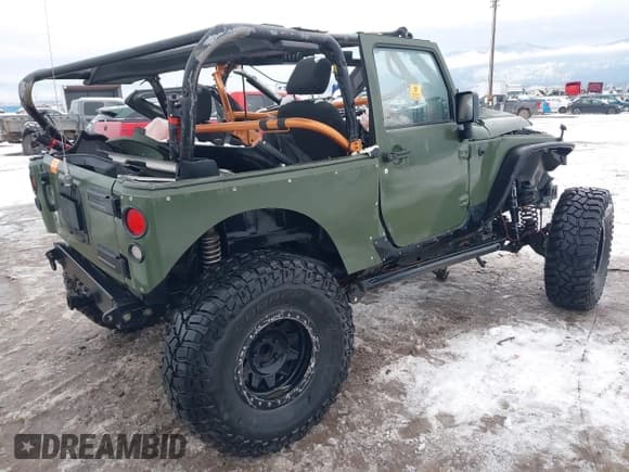 ✅ 2015 Jeep Wrangler Rubicon Hard Rock • VIN: 1C4BJWCG3FL586170 • Lot: 41218838. Listed on IAAI with Not provided. Free auction sales archive from the USA and detailed vehicle history report at DreamBid. Image 4.