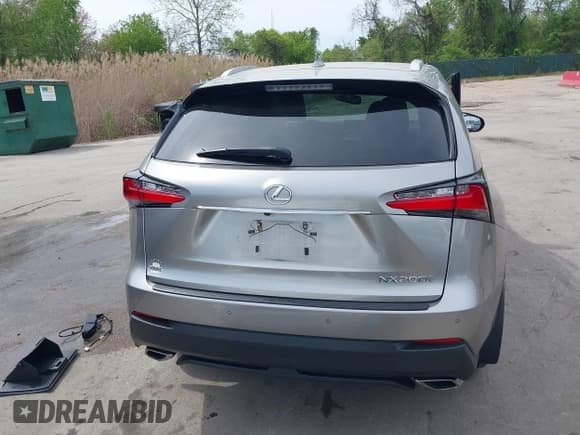 ✅ 2017 Lexus NX 200t • VIN: JTJBARBZ3H2138974 • Lot: 42103832. Listed on IAAI with 128,505 mi. Free auction sales archive from the USA and detailed vehicle history report at DreamBid. Image 16.