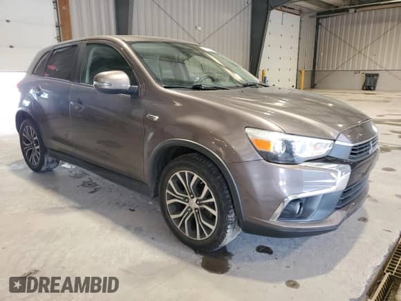 2017 Mitsubishi Outlander SE with VIN JA4AR3AW0HZ016957, listed as a Copart auction lot 86597575 with 87,520 mi miles and Salvage title. Bid and sale history available at DreamBid. Image 4.