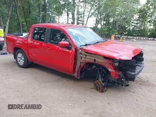 ✅ 2022 Nissan Frontier SV • VIN: 1N6ED1EKXNN651038 • Lot: 42846151. Wystawiony na IAAI z przebiegiem 51 602 mil. Bezpłatny archiwum sprzedaży aukcyjnych z USA i szczegółowy raport historii pojazdu na DreamBid. Zdjęcie 1.