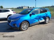 ✅ 2024 Chevrolet Equinox LT • VIN: 3GNAXKEG3RS184249 • Lot: 43392057. Listed on IAAI with 10,950 mi. Free auction sales archive from the USA and detailed vehicle history report at DreamBid. Image 2.