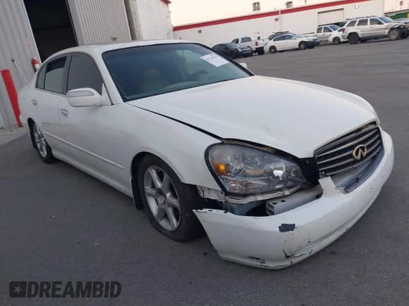 ✅ 2002 Infiniti Q45 • VIN: JNKBF01A92M002001 • Lot: 42739333. Listed on IAAI with 214,023 mi. Free auction sales archive from the USA and detailed vehicle history report at DreamBid. Image 1.