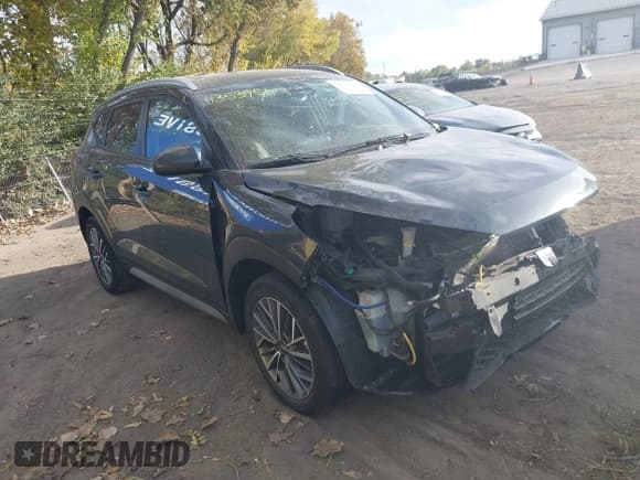 ✅ 2019 Hyundai Tucson Sport • VIN: KM8J33AL9KU017473 • Lot: 43539567. Listed on IAAI with 41,570 mi. Free auction sales archive from the USA and detailed vehicle history report at DreamBid. Image 1.