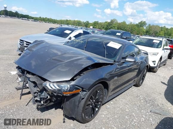✅ 2020 Ford Mustang GT • VIN: 1FA6P8CF2L5169342 • Lot: 43080795. Listed on IAAI with 36,825 mi. Free auction sales archive from the USA and detailed vehicle history report at DreamBid. Image 2.