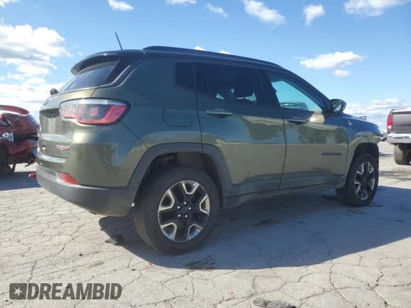 ✅ 2018 Jeep Compass Trailhawk • VIN: 3C4NJDDB5JT163270 • Lot: 81915855. Listed on Copart with 142,824 mi. Free auction sales archive from the USA and detailed vehicle history report at DreamBid. Image 3.