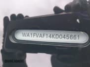 ✅ 2019 Audi Q8 Prestige • VIN: WA1FVAF14KD045661 • Lot: 41797007. Listed on IAAI with 57,953 mi. Free auction sales archive from the USA and detailed vehicle history report at DreamBid. Image 9.