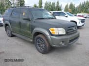 ✅ 2003 Toyota Sequoia SR5 • VIN: 5TDZT34A23S190937 • Lot: 43317099. Listed on IAAI with 237,500 mi. Free auction sales archive from the USA and detailed vehicle history report at DreamBid. Image 1.