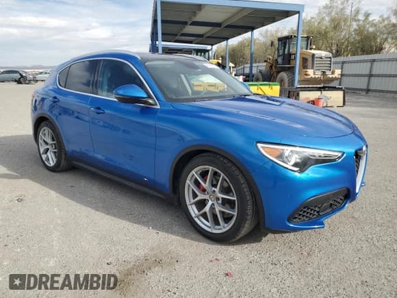 ✅ 2019 Alfa Romeo Stelvio Ti Sport • VIN: ZASPAKBN4K7C29525 • Lot: 91931575. Listed on Copart with 33,550 mi. Free auction sales archive from the USA and detailed vehicle history report at DreamBid. Image 4.