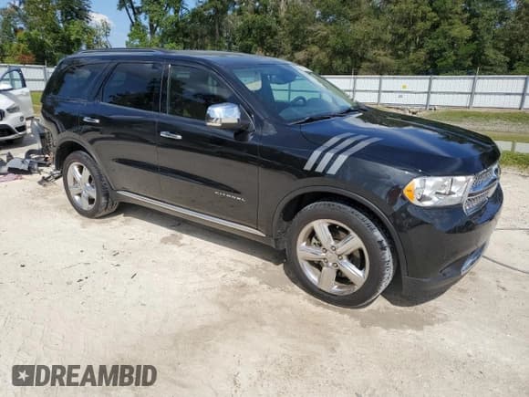 ✅ 2012 Dodge Durango Citadel • VIN: 1C4RDHEG1CC144465 • Lot: 80681145. Listed on Copart with 66,307 mi. Free auction sales archive from the USA and detailed vehicle history report at DreamBid. Image 4.