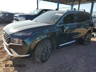 2022 Hyundai Santa Fe Calligraphy with VIN 5NMS5DAL4NH427330, listed as a Copart auction lot 65346475 with 17,266 mi miles and Salvage title. Bid and sale history available at DreamBid. Image 1.