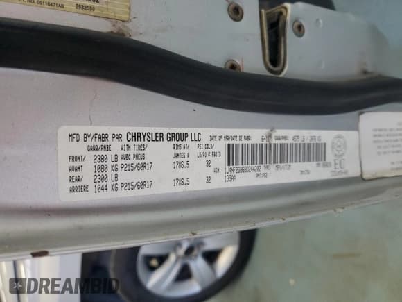 ✅ 2011 Jeep Patriot North • VIN: 1J4NF2GB6BD244202 • Lot: 92291755. Wystawiony na Copart z przebiegiem 116 459 mil. Bezpłatny archiwum sprzedaży aukcyjnych z USA i szczegółowy raport historii pojazdu na DreamBid. Zdjęcie 14.