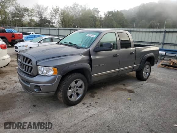2005 Dodge 1500 SLT с VIN 1D7HU18D35S202532, выставлен на аукционе Copart как лот 73811444 с пробегом 171 248 миль миль и Списание • Salvage title. История ставок и продаж доступна на DreamBid. Изображение 1.